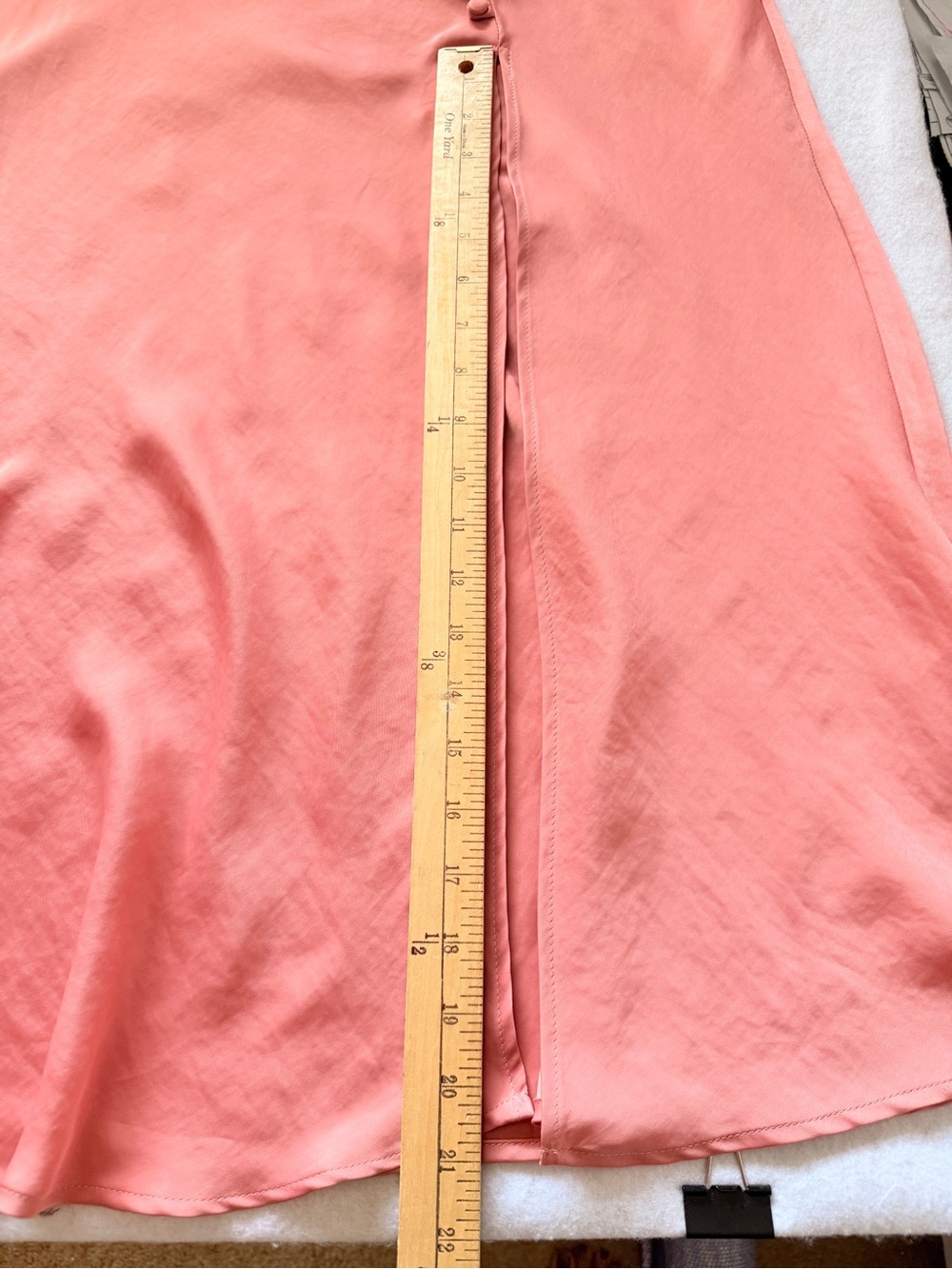 Zara NWT Rose Satin Wrap-Front Maxi Slip Dress Size Medium - Picture 10 of 14